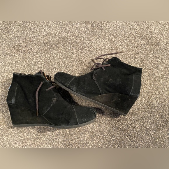 Suede Ankle Booties - Picture 4 of 6